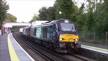 DRS 88006/68018 on Dungeness Nuclear Waste Train 6/10/21