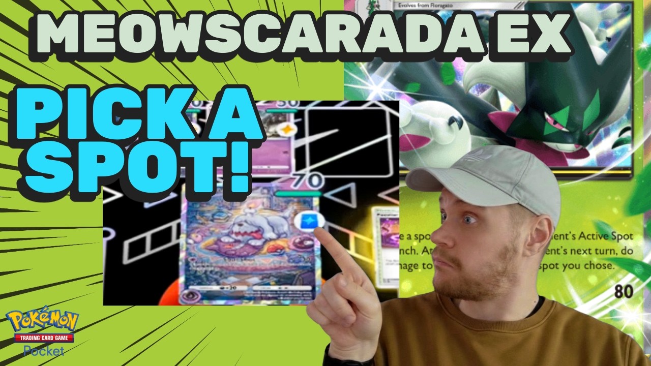Meowscarada EX is a MIND GAME Machine