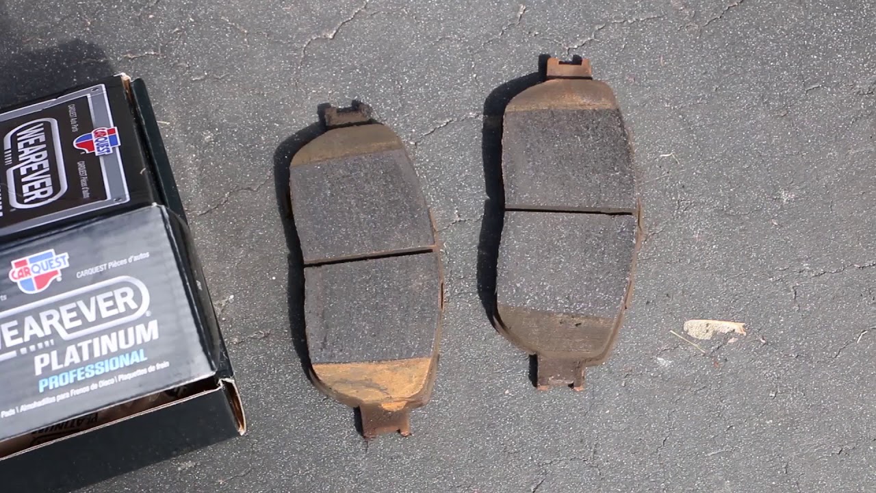 How to Change your Front Disc Brake Pads and Rotors - YouTube