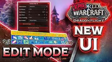 NEW Editable UI System -  DRAGONFLIGHT ALPHA EXCLUSIVE