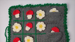 Incredible The most Popular Original Crochet Game Tic Tac Toe  naughts and crosses