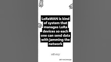 LoRa & LoRaWAN Made Easy | Understand in Under 1 Minute #lorawan #iot #shorts