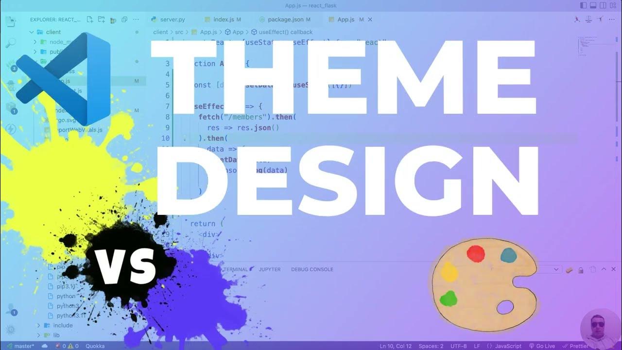 Changing the Color Theme in Visual Studio Code - YouTube