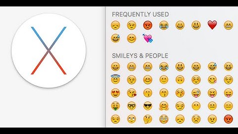 How to enable emoji keyboard on Mac OS X