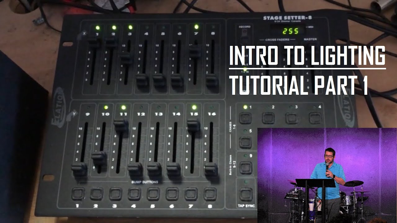 Intro to Lighting Tutorial Part 1 - YouTube