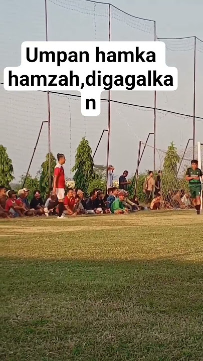 hamka hamzah eks timnas maen di tarkam #football #sepakbola #tarkamsepakbola
