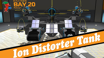[Robocraft] Ion Distorter Tank Build And Gameplay
