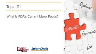 Environmental Controls and Monitoring: What is FDA's Focus and Why?