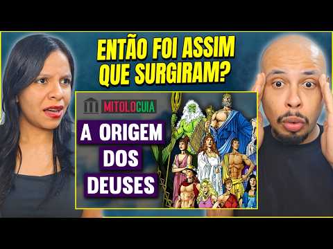 (QUE BIZARRO!) REACT: A Origem dos Deuses - MITOLOGIA GREGA | Guilherme Analisa