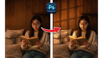Create window light effect   Photoshop Tutorial