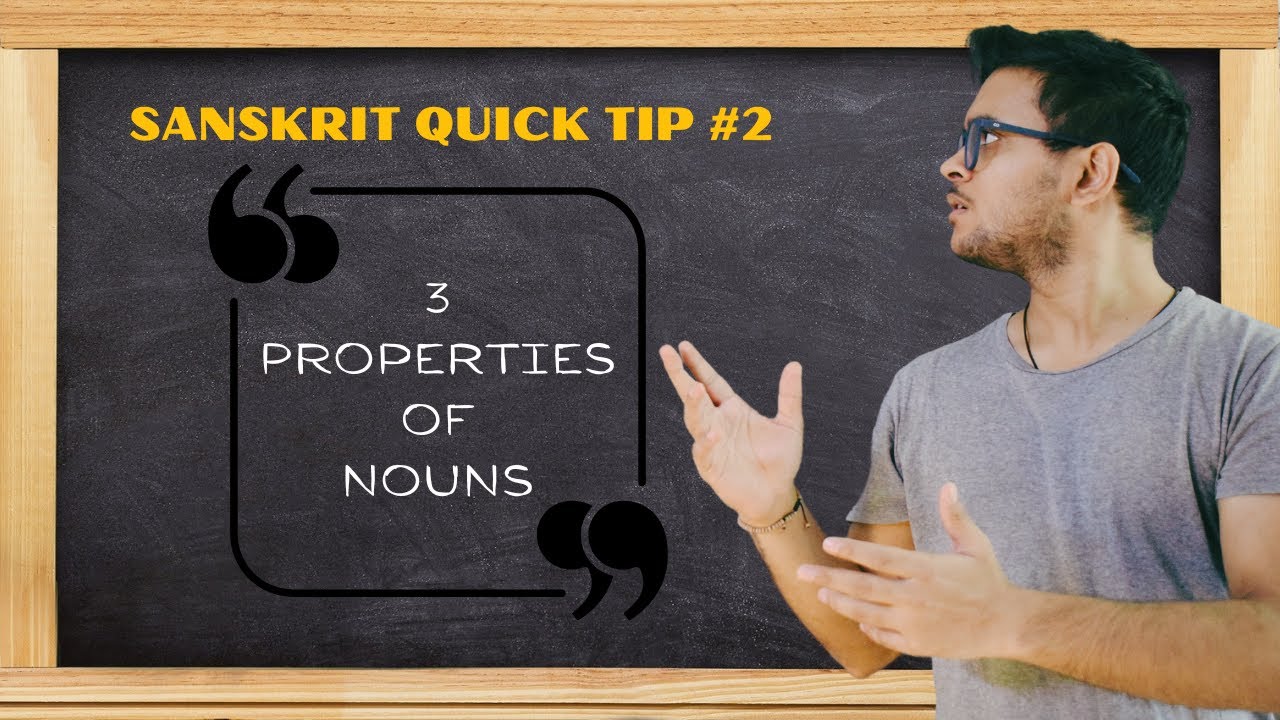Sanskrit Quick Tip - 2 - YouTube