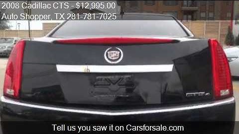 2008 Cadillac CTS 3.6L V6 AWD Sedan for sale in Houston, TX