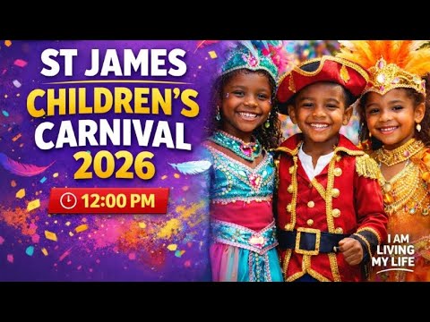 St James Children's Carnival 2026 | LIVE from Trinidad - YouTube