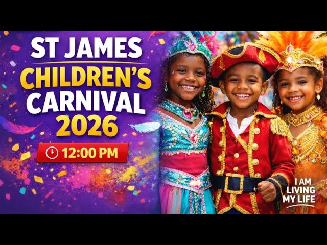 St James Children's Carnival 2026 | LIVE from Trinidad - YouTube