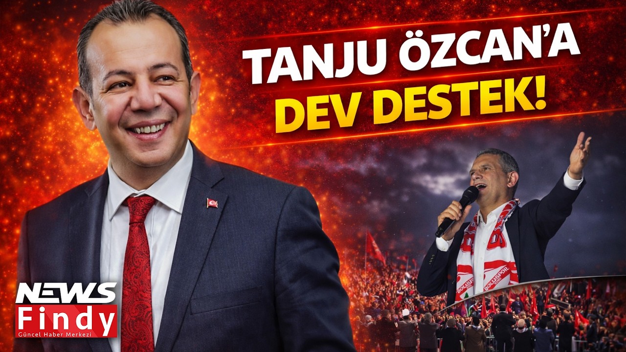 Özgür Özel  Bolu Meydanından  Köroğlu Benzetmesiyle Tanju Özcan’a Destek Verdi