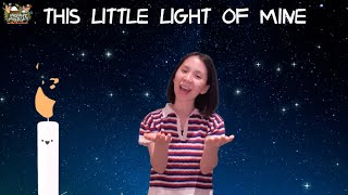 Video thumbnail of "This Little Light Of Mine | Action Song | Christian Children Song"