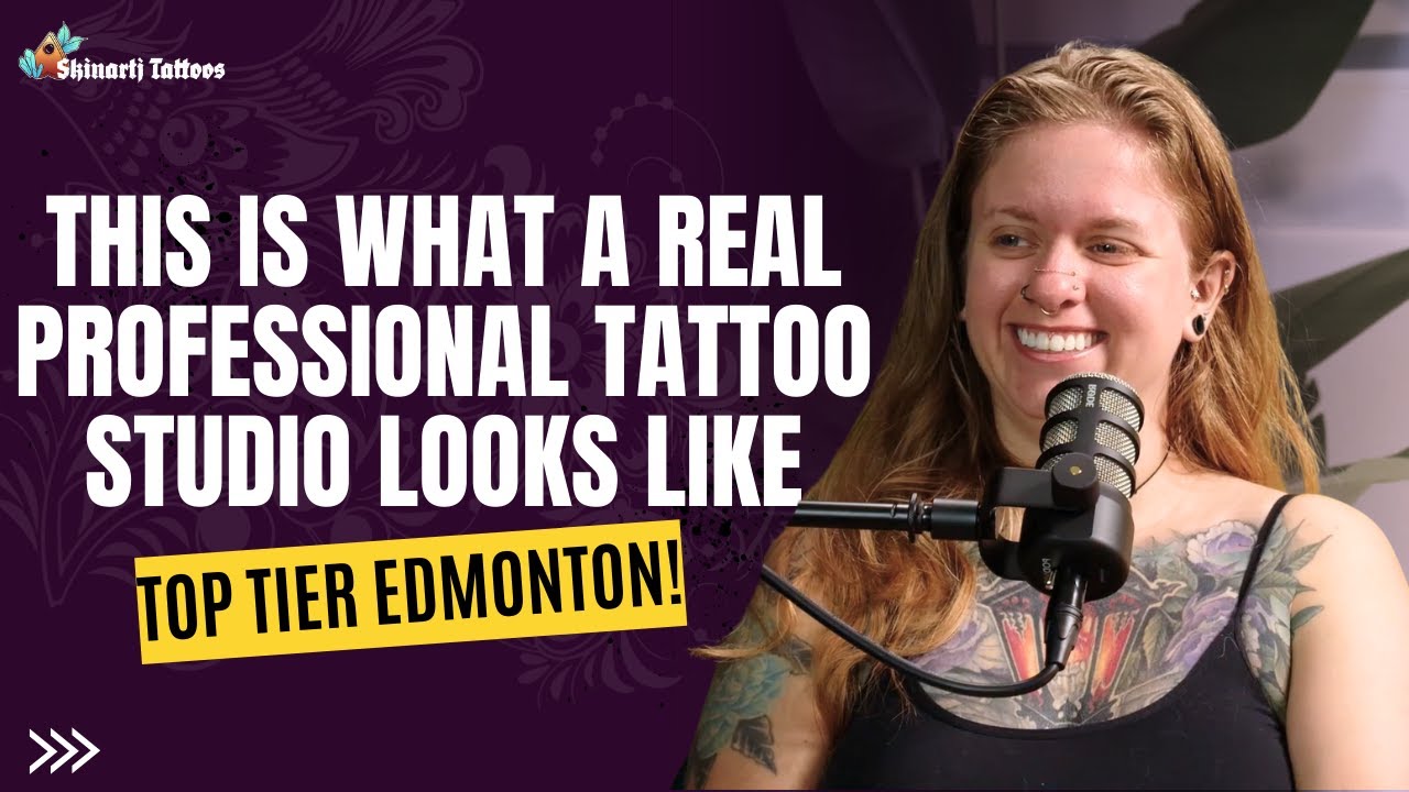 Inside a Professional Tattoo Studio in Edmonton | SkinartJ Tattoos Sets the Standard