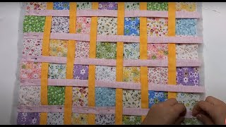 Patchwork pillowcase, easy assembly method and beautiful result by Швейный уголок с Людмилой Зардиновой 11,334 views 10 months ago 5 minutes, 36 seconds