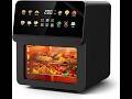2026 Upgraded 12QT Air Fryer Oven, 8-in-1 Toaster Oven Combo, 8 Presets, Family Size Countertop