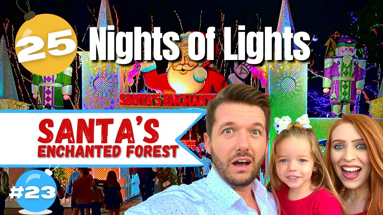 Santa's Enchanted Forrest | Miami, FL | 25 Nights of Lights 22 of 25