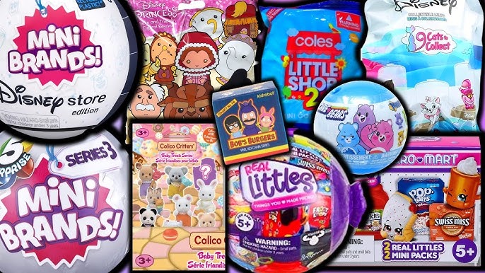 Let's Open 5 Surprise Mini Brands from Series 3! — Pixie Dust Dolls