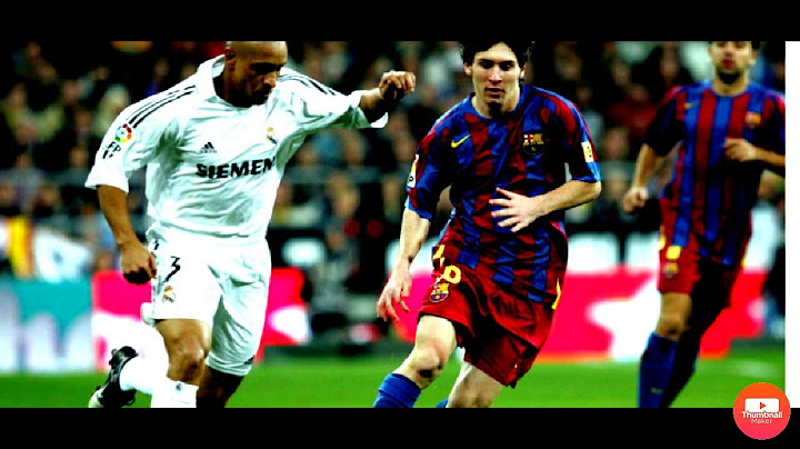 ملخص كلاسيكو ريال مدريد برشلونة 2006