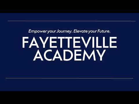 Fayetteville Academy New Branding Announcement
