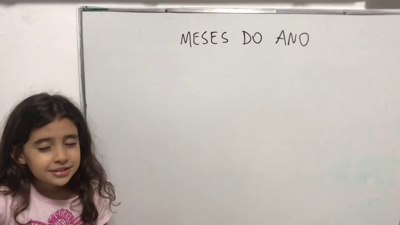 Os meses do ano E como