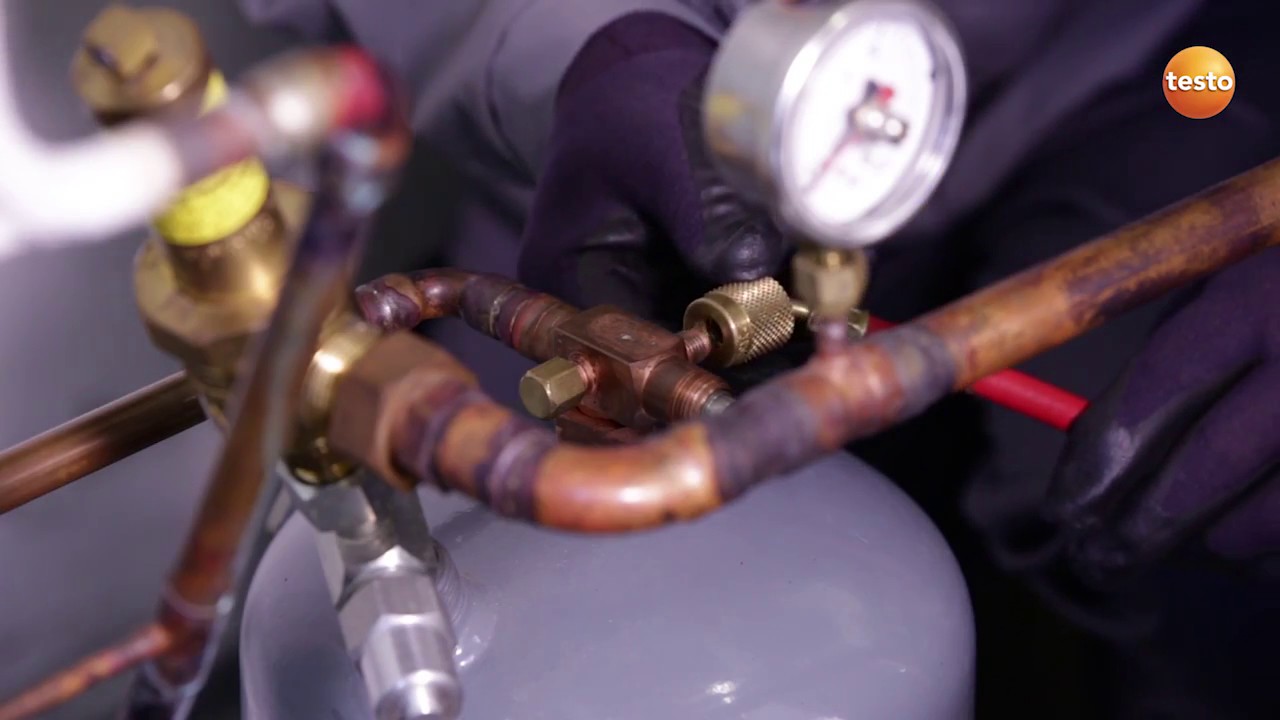 Inbetriebnahme einer Kälteanlage mit der digitalen Monteurhilfe testo 570