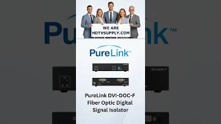 PureLink DVI-DOC-F Fiber Optic Digital Signal Isolator