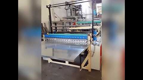 Máy cắt nguội dán nóng bịch ni lông khổ 1700mm