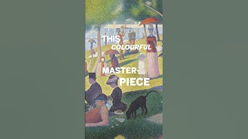 Pointillism isn’t just painting, it’s a study of how we see.