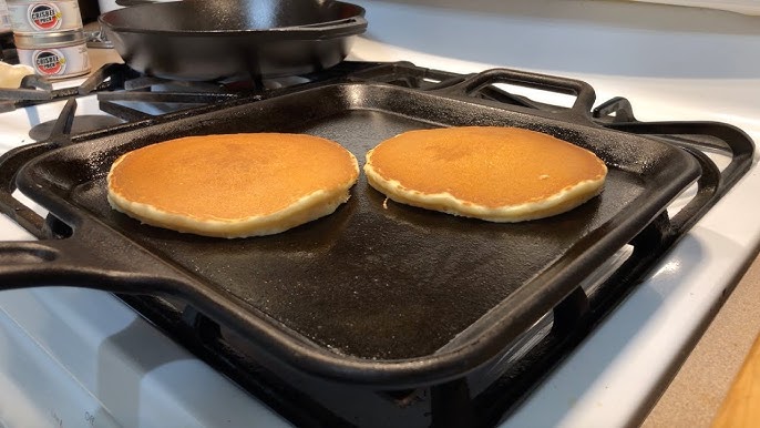 Perfect Pancakes  Lodge Carbon Steel Griddle with Copper Diffusers 