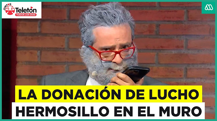 Teletón 2024 | Lucho Hermosillo y su donación en El Muro