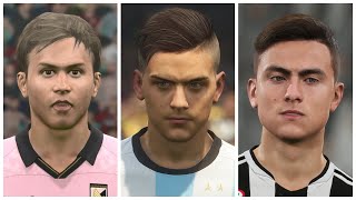 Paulo Dybala Face Evolution PES 2015 to eFootball 2022