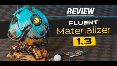 blender addon review-Fluent : Materializer - Material Tool Suite