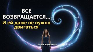 картинка: Женщина-Сигма не мстит — Вселенная делает это за нее