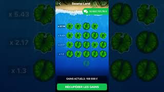 1xbet Meilleur astuce sur le jeu swamp land #shorts