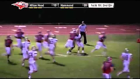 Hilton Head Christian's DeAngelo Clark 47 yd TD run