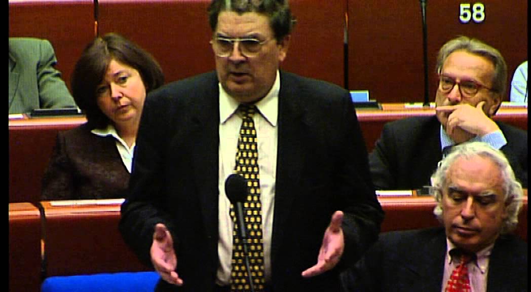 John Hume à Strasbourg