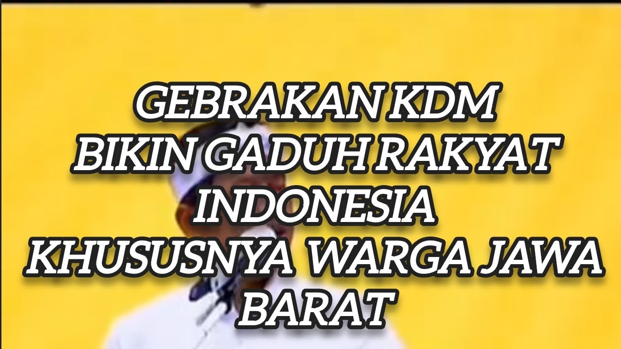 GEBRAKAN KDM bikin syok gubernur yg lain #kdm #gubernurjabar