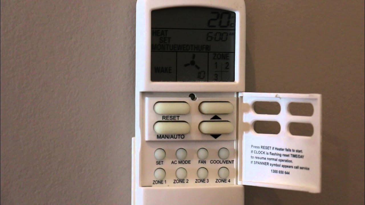 How to set programmes on your Braemar Spectrolink Controller YouTube