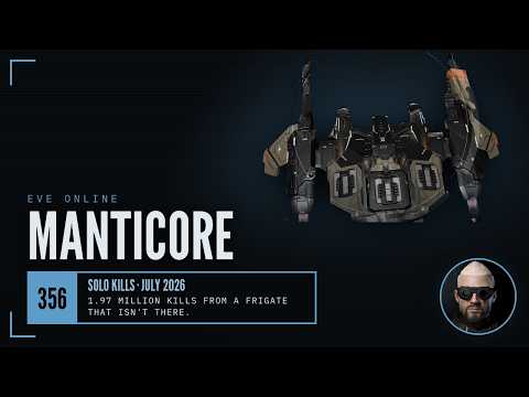 EVE Online Manticore Guide — 1.97 Million Kills From A Frigate That Isn'T There. The Caldari Bomber