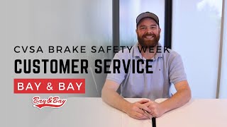Customer Service Series: CVSA Brake Safety Week