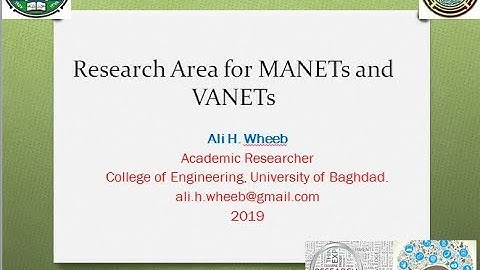 Research Area (Topics) for MANETs and VANETs