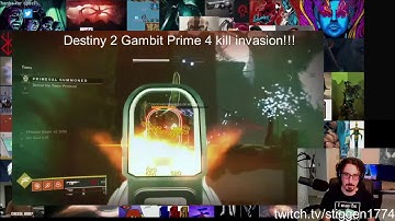 Destiny 2 - Gambit Prime 4 Kill Invasion! (Emerald Coast)