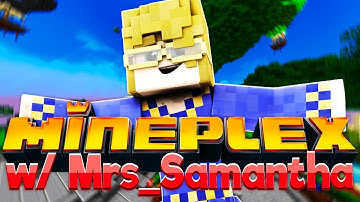Mineplex Snake with Special Guest Creator MrsSamantha! Minecraft Minigames, Family Friendly