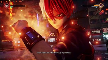 Shoto Todoroki vs Yusuke JUMP FORCE