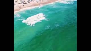 Lavallette NJ Looks Like the Caribbean — Stunning Drone Flyover of Crystal Blue Water