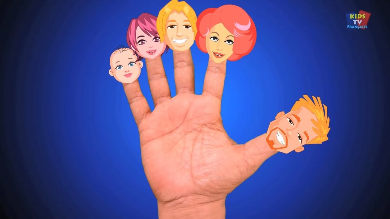 famille doigt nursery rhyme | Les comptines pour enfants | rimes compilation en français